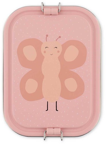 Trixie grande lunchbox Mrs. Butterfly acciaio inox per bambini