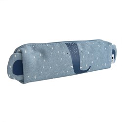 Trixie astuccio lungo blu - Mrs. Elephant - cotone biologico