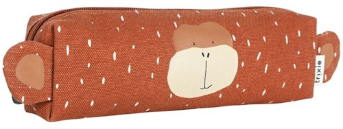 Trixie astuccio lungo - Mr. Monkey portapenne bambini cotone