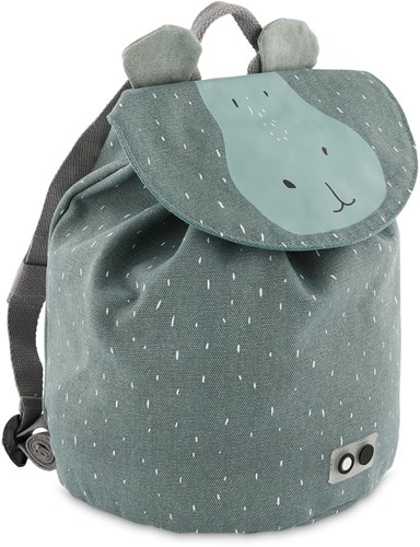Trixie zaino bambino MINI Mr. Hippo impermeabile zainetto scuola verde-3