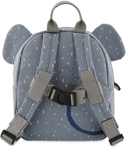 Trixie zaino blu - borsa scuola piccola Mrs. Elephant idrorepellente-3