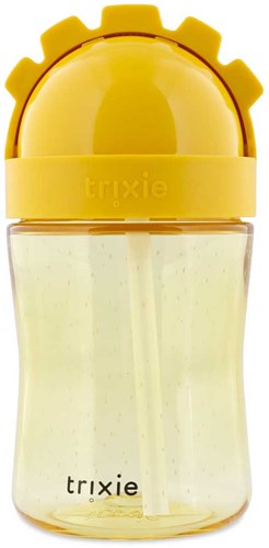 Trixie bicchiere con cannuccia anti-perdita Mr. Lion - bicchiere Tritan bambino-2