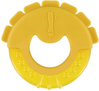 Trixie anello dentizione baby Mr. Lion - rinfrescante, sicuro, giallo, silicone Trixie Cooling Teether Mr Lion