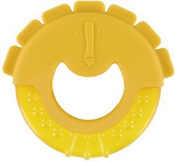 Trixie anello dentizione baby Mr. Lion - rinfrescante, sicuro, giallo, silicone Trixie Cooling Teether Mr Lion