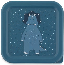 Trixie set snack box - 3 pezzi contenitori pranzo Mr. Triceratops blu
