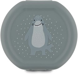 Trixie set snack box - lunchbox con clip Mr. Shark - senza BPA per bambini