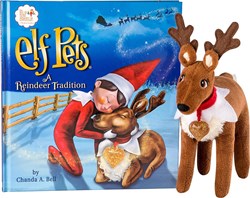 Elf On The Shelf tradizione renna francese - set giocattolo natalizio