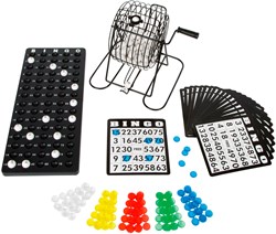 Small Foot gioco del bingo - Tamburo del bingo con accessori e cartelle