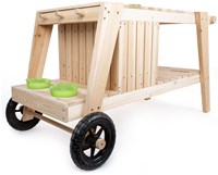 Small Foot cucina da esterno con fango, ruote e accessori-2