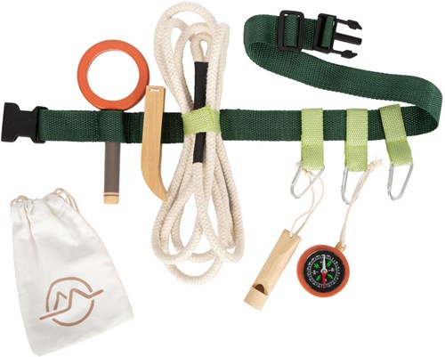 Small Foot - Cintura da esploratore per bambini con accessori e gioco all'aperto-2