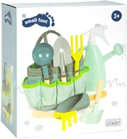 Small Foot set attrezzi da giardinaggio per bambini con borsa - 8 pezzi