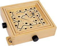 Small Foot labirinto per biglie in legno gioco di abilità per bambini-2