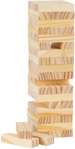 Small Foot gioco di equilibrio in legno torre traballante per bambini dai 4 anni