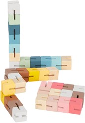 Small Foot puzzle in legno Puzzle Serpente Magico giocattolo colorato