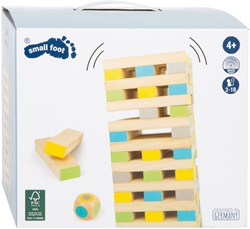 Small Foot gioco di equilibrio in legno XXL torre traballante per esterni
