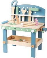Small Foot banco da lavoro in legno compatto Nordic con accessori - giocattolo-2
