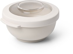 Amuse lunchbox bowl 200ml grigio - contenitore compatto per alimenti da asporto