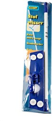Cleany spazzolone Starbright blu con manico e 5 panni