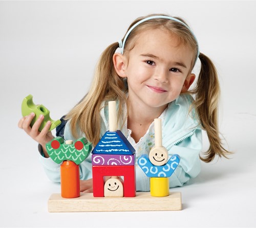 Smart Games gioco di impilamento in legno Day & Night - giocattolo educativo - 48 sfide-3