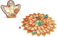 Scratch gioco dell'oca - Inca Trail 35x35cm pedine in legno dado