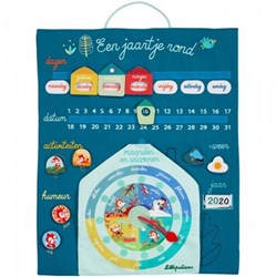 Lilliputiens EEN JAARTJE ROND Blauw - NL 