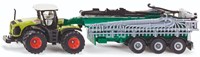 Siku trattore Claas Xerion - veicolo agricolo giocattolo con cisterna 1:87
