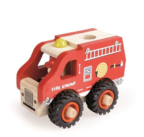 Egmont Toys Autopompa in legno 13x8x10 cm