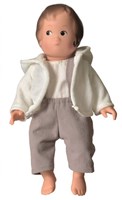 Egmont Toys Babypopabriel dipinto a mano 32 cm