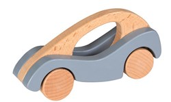 Egmont Toys Auto da corsa in legno 18x9x4,5 cm