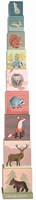 Egmont Toys Cubi impilabili animali della foresta 15x15x15 cm