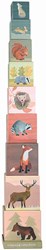Egmont Toys Cubi impilabili animali della foresta 15x15x15 cm