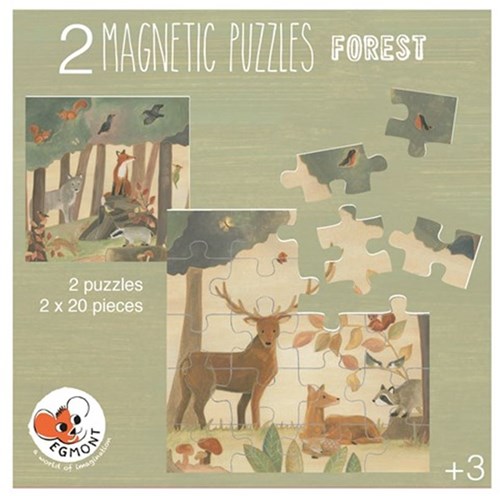 Egmont Toys Puzzle magnetico Foresta-2
