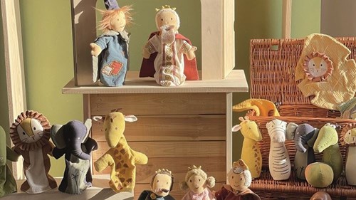 Egmont Toys Marionetta a mano Leone 29x17x6 cm-2