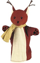 Egmont Toys burattino scoiattolo 29 cm - pupazzo morbido per bambini