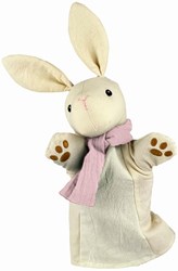 Egmont Handpop dier Konijn. 29 cm. 0+