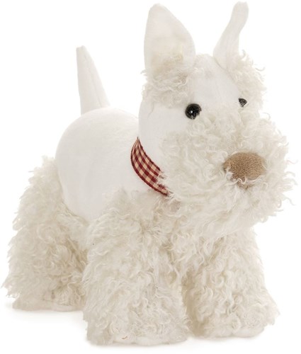 Egmont Toys peluche cane Lola bianco 21x10x18 cm giocattolo
