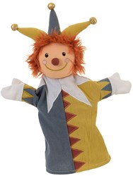 Egmont Toys burattino giullare arlecchino 29 cm teatro giocattolo