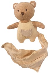 Egmont Toys peluche cotone bio doudou orso Marcel 20 cm neonato