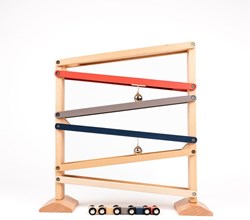 Egmont Toys pista per auto in legno FSC con campanella - pista da corsa giocattolo