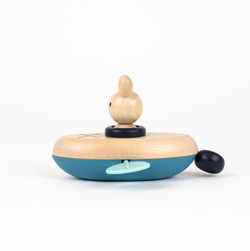 Egmont Toys barca giocattolo con coniglio 13x11x7 cm per bambini-2
