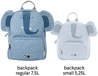 Trixie zaino bambino Mrs. Elephant - cartella impermeabile blu-2