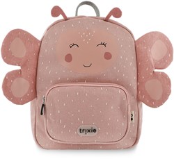 Trixie zaino bambini Mrs. Butterfly - zaino scuola impermeabile farfalla rosa