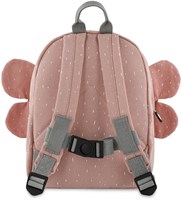 Trixie zaino bambini Mrs. Butterfly - zaino scuola impermeabile farfalla rosa-3