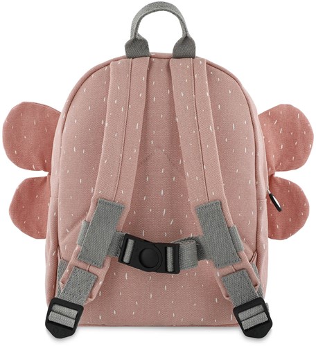 Trixie zaino bambini Mrs. Butterfly - zaino scuola impermeabile farfalla rosa-3