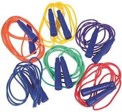 Megaform corda per saltare giocattolo 215cm - set di 6 colori per bambini