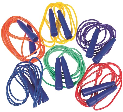 Megaform corda per saltare giocattolo 215cm - set di 6 colori per bambini