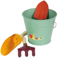 Small Foot set attrezzi da giardino giocattolo per bambini Tiny Garden 4 pezzi-2