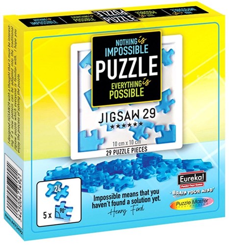 Eureka puzzle Impossible jigsaws 29 - puzzle di 5 pezzi stimolante