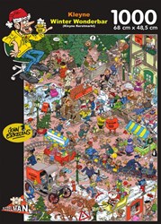 Puzzelman puzzle Winter Wonderbar 1000 pezzi John Erkelens