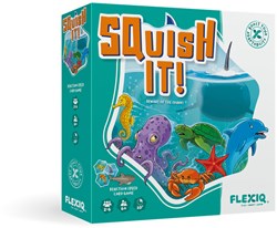 Asmodee gioco di carte Squish It - gioco educativo per bambini con animali marini